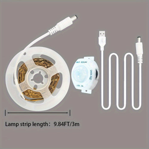 Flexible Motion Sensor LED Strip for Home Lighting