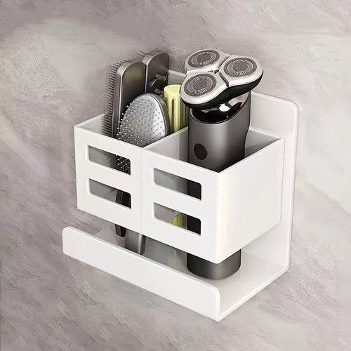 Universal Wall Mounted Bathroom and Kitchen Organizer Shelf