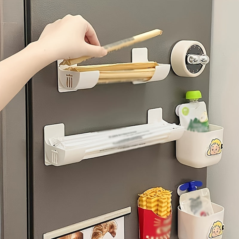 4pcs No-Drill Kitchen Storage Rack Set - Multi-Functional