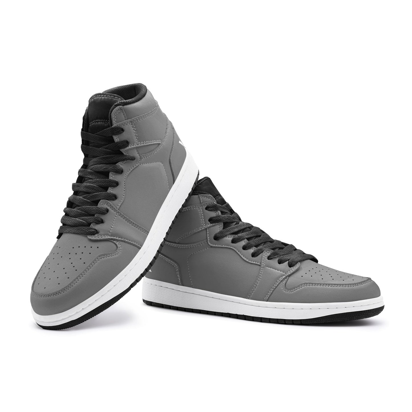 VIPER HIP HOP SHOES High Top Style 55TO Gray Sneakers