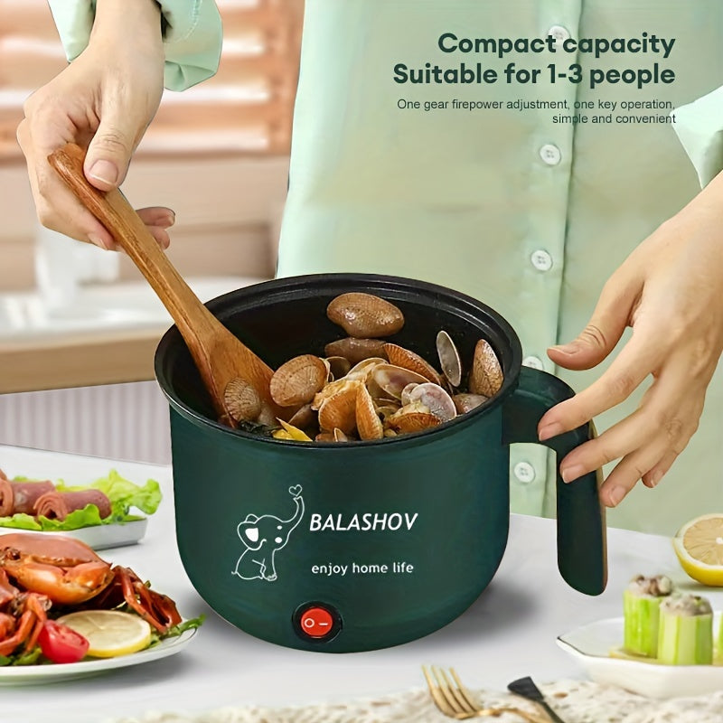 Compact EU Plug Mini Electric Hot Pot  Skillet